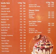 Hybrid Cake Lounge menu 1