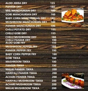 Mathuraa Hotel menu 