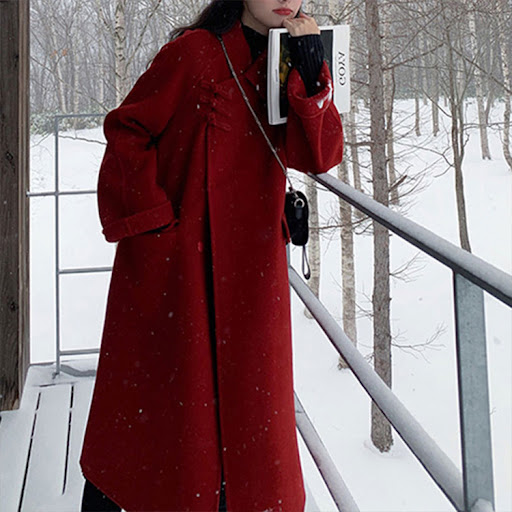 Title 8, Hepburn loose double face cashmere fur coat. Ex...