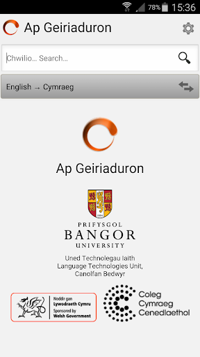 Ap Geiriaduron Cymraeg Welsh