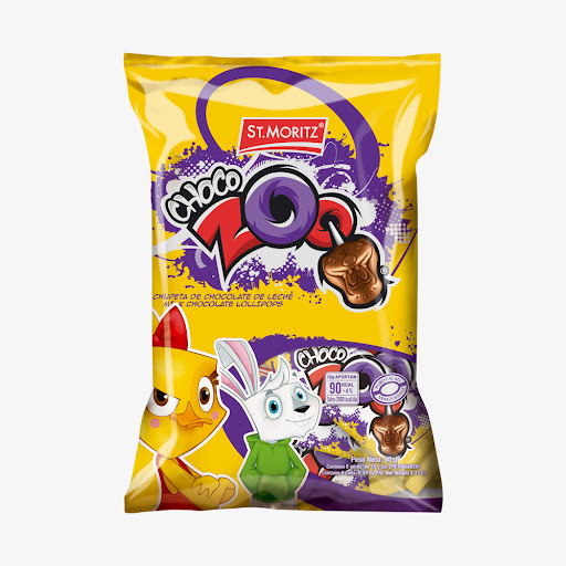 Chupeta St Moritz Zoo Bolsa 15Gr 6Und  
