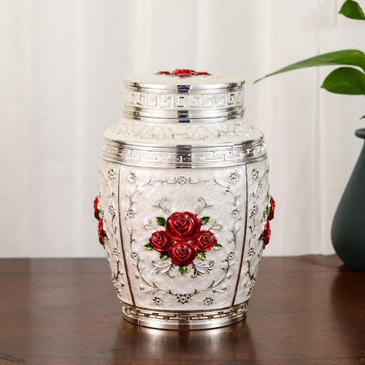 Title 3, High-End Sealed Large Capacity Tea Caddy for Ho...