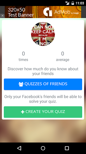 Quizzing Friends