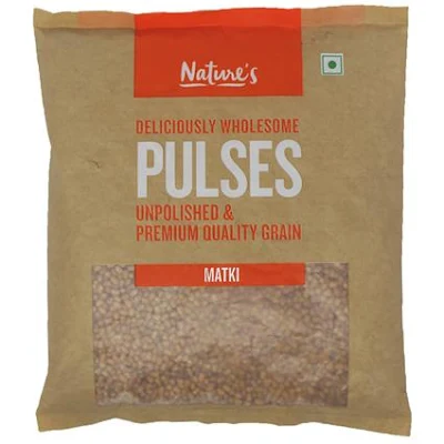 Nature's Natures Mot Whole - Matki - 500 gm