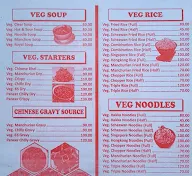 Dosti Chinese menu 5