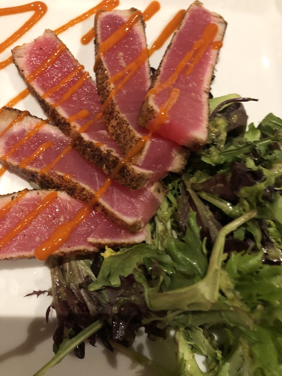 Texas Tuna (Texas Spiced sushi grade tuna)