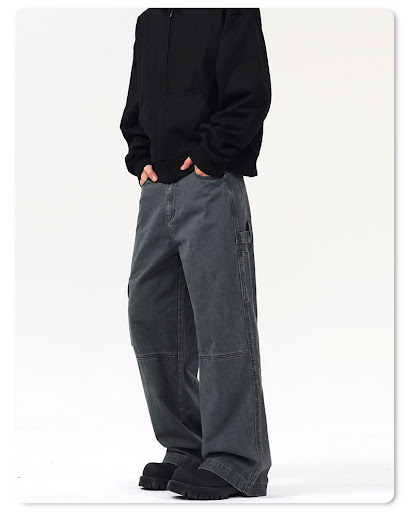 Title 7, American Retro Washed High Street Hip Hop Overa...