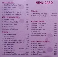 The Mayfair menu 3