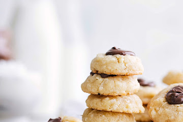 Coconut Thumbprint Cookies