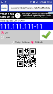 Cartão de CPF Paulista - náhled
