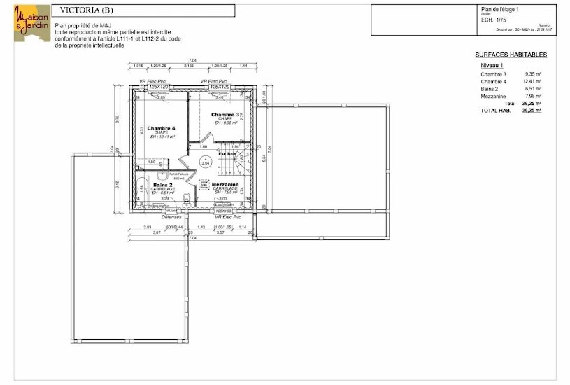  Vente Terrain + Maison - Terrain : 3 430m² - Maison : 130m² à Espaly-Saint-Marcel (43000) 