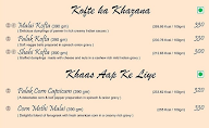 Saffron Restaurant menu 8