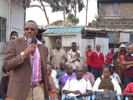 A file photo of politician Eliud Owalo who lost the ODM nominations for the Kibra parliamentary seat.