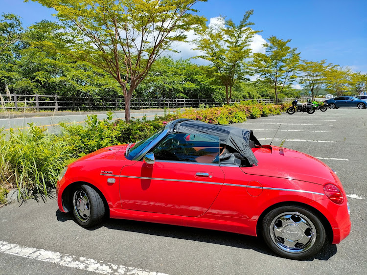 コペンの朝活ドライブ・L880K・十国峠・箱根湯本に関するカスタム事例の投稿画像2枚目