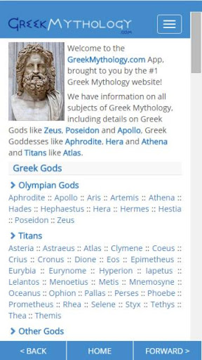 Greek Mythology - Gods Myths