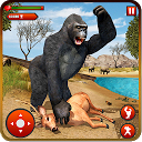 Download Angry Gorilla Attack : Wild Animal Jungle Install Latest APK downloader