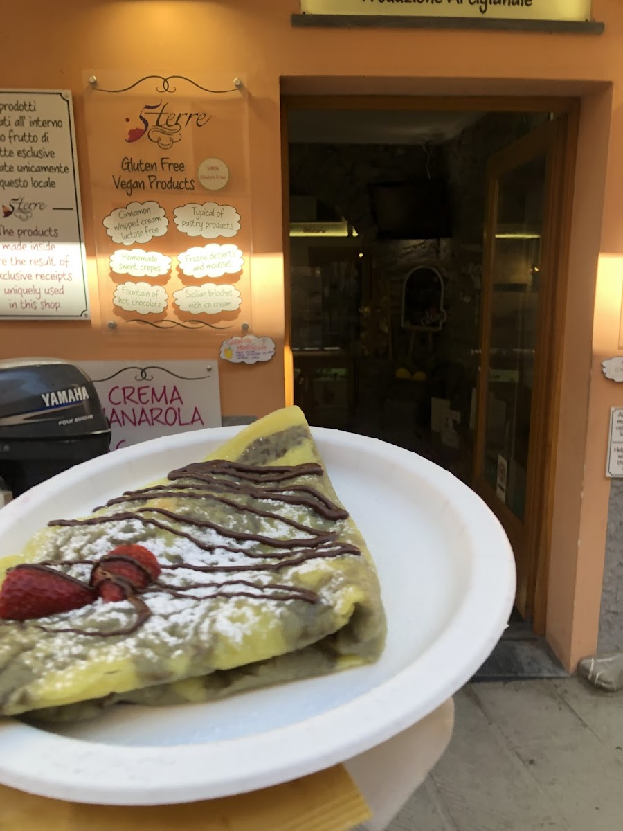 Gluten-Free at Sorbetteria Gelateria 5 Terre