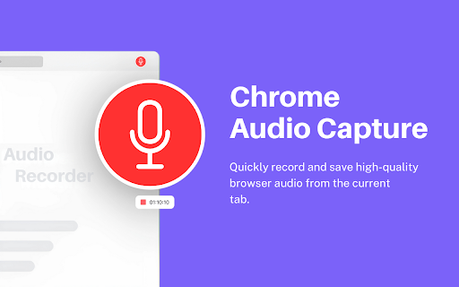 Chrome Audio Capture