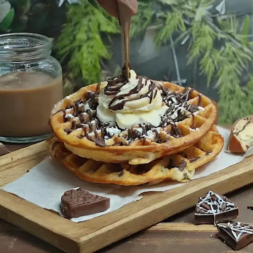 Triple Chocolate Waffle