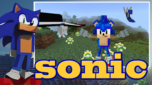 Screenshot Sonic the hedgehog Minecraft