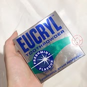 Bột Tẩy Trắng Răng Bạc Hà Eucryl Toothpowder Freshmint 50G