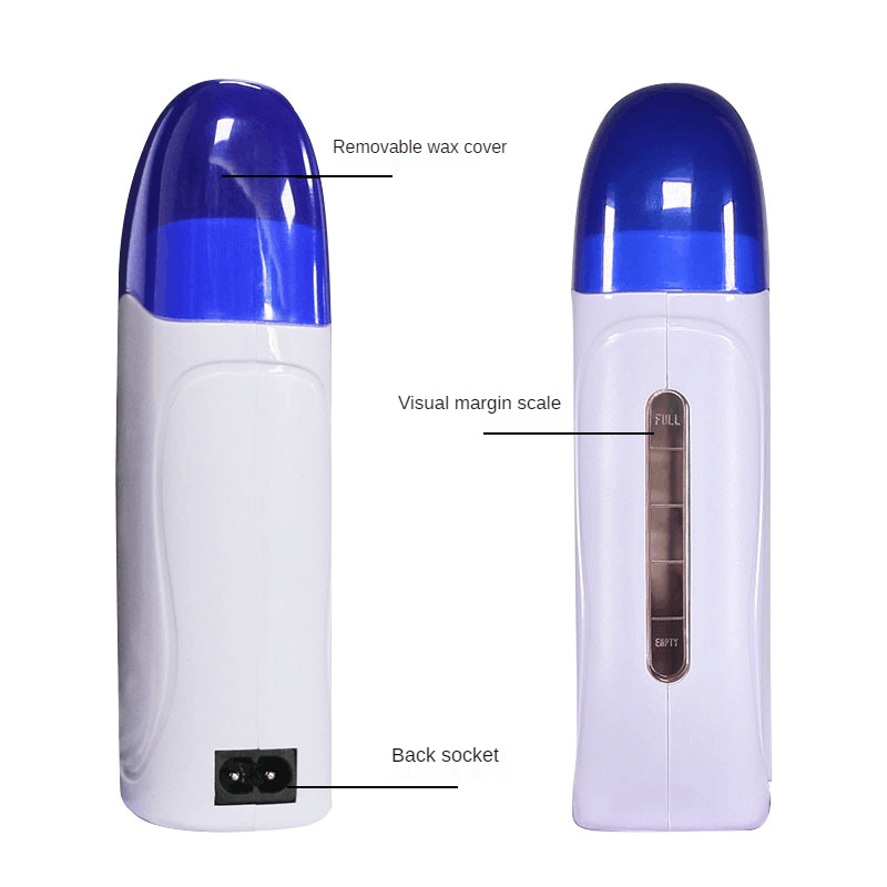 Professionele draagbare ontharingsmachine met roll-on wax. Gemakkelijk ontharen met warme wax voor een gladde huid, ideaal voor thuisgebruik.