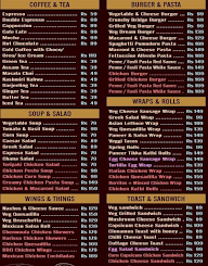 Coffee Soffee menu 1