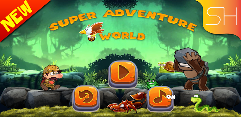 Super jungle adventure world