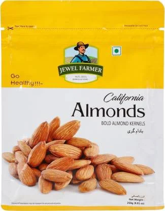 Jewel Farmer Almonds - 250 gm