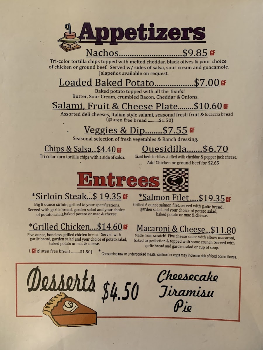 Appetizers/Entrees (March2020)