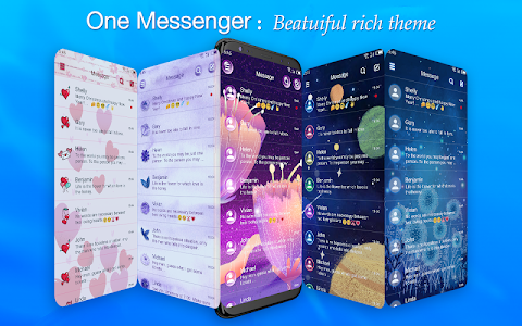 One Messenger - Free Text, SMSのおすすめ画像1