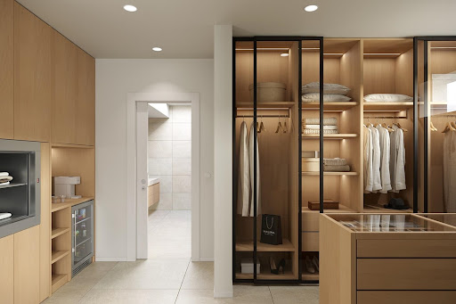 Maison contemporaine avec piscine et jardin 5