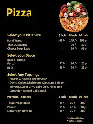 Northam's Pizza.Pita menu 6