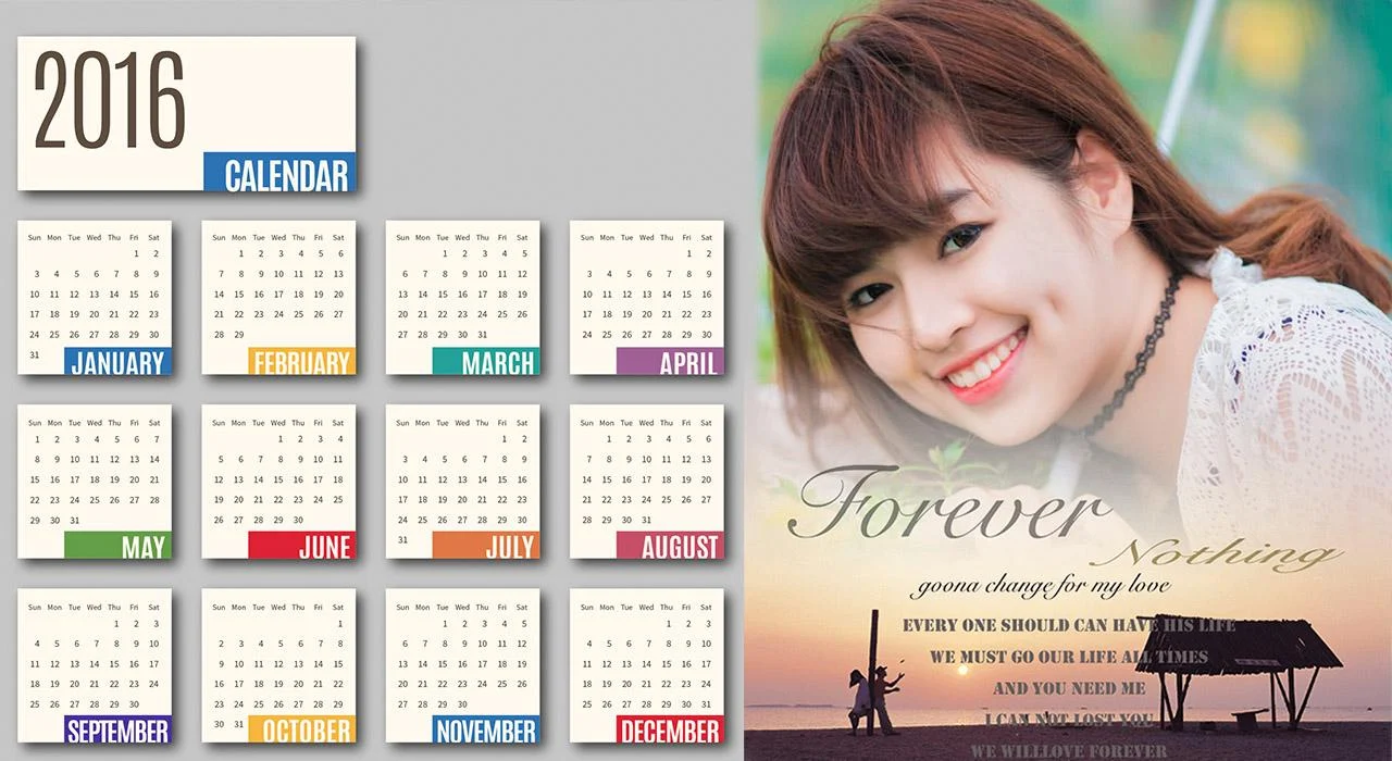   Calendar Frames 2016 - 螢幕擷取畫面 