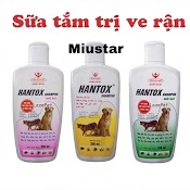 Sữa Tắm Ve Rận Bọ Chét Chó Mèo Hantox Shampoo 200Ml