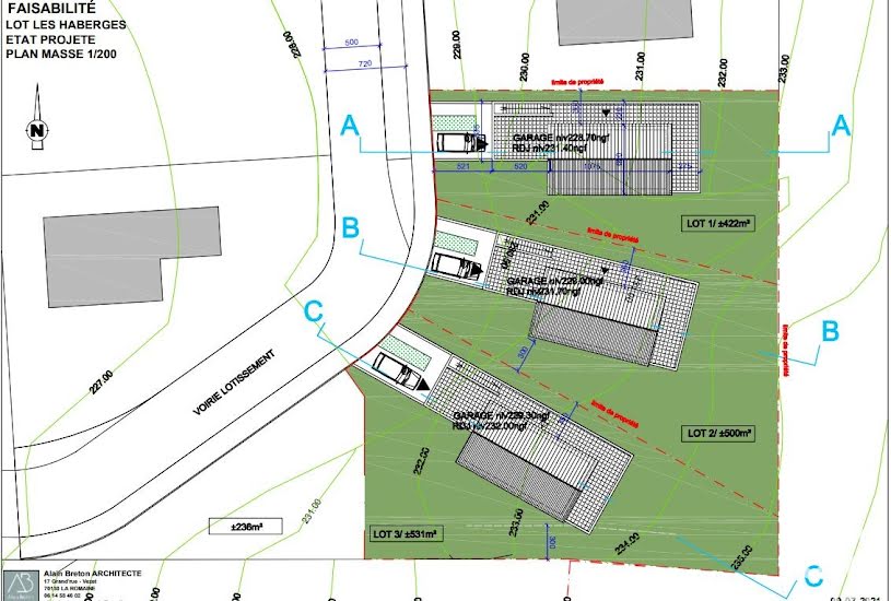  Vente Terrain à bâtir - à Vesoul (70000) 