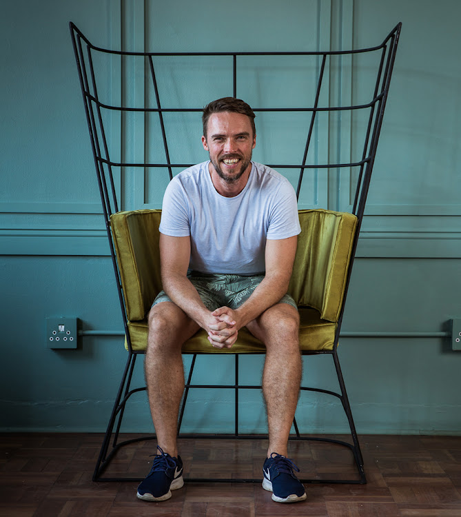 Gareth Henderson on his Privacy Chair