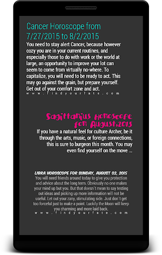 Horoscopes for Kustom