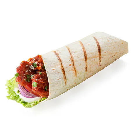 Korean Chicken Wrap