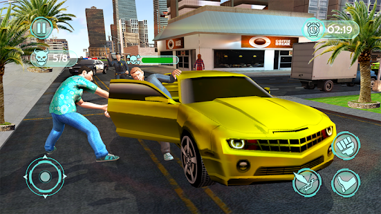 Real Vegas Gangster Crime 2018 - Gangster City 3D 1.1 APK + Мод (Бесконечные деньги) за Android