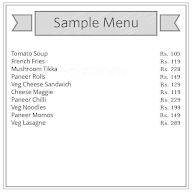 Tamil Dosa Cafe menu 1