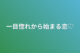 一目惚れから始まる恋♡