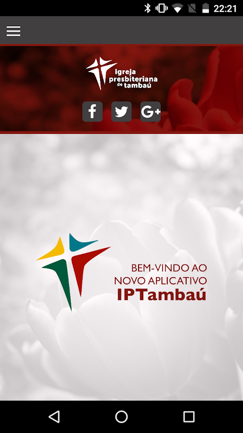 Android application IP Tambaú screenshort