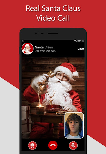 Real Santa Claus Video Call