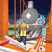 River Railway Bridge Construction Train Games 2017 1.0 Icon