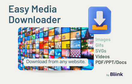 Easy Media Downloader - by Bliink small promo image