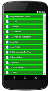 Romeo Santos Letras Screenshots 1