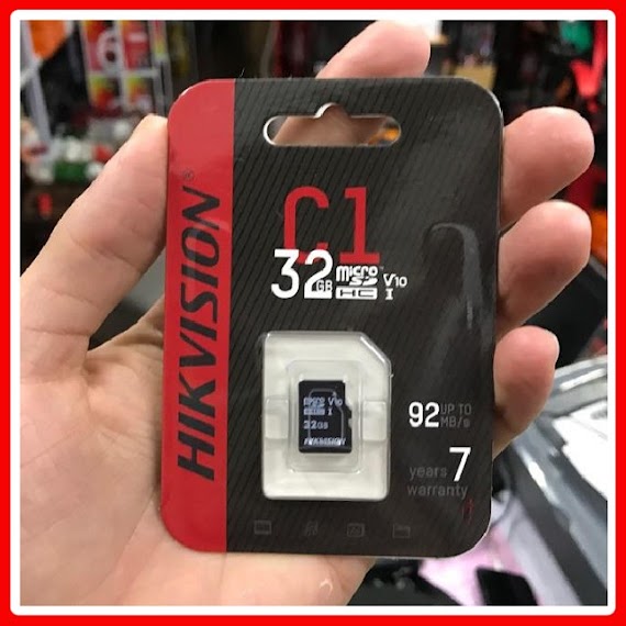 Thẻ Nhớ Hikvision 32Gb C1 Upto 92Mb/S Chính Hãng