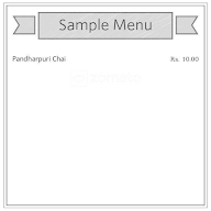 Pandharpuri Chai menu 1