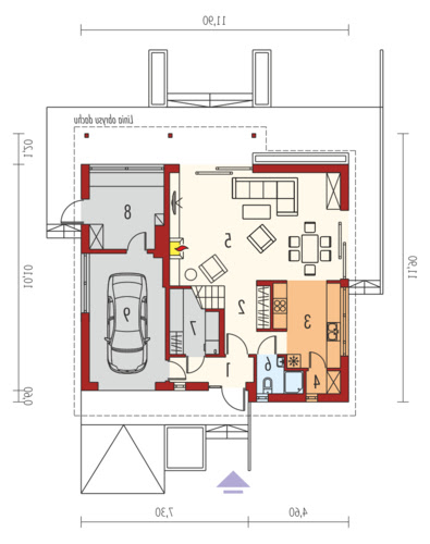 Alba G1 MULTI-COMFORT - Rzut parteru